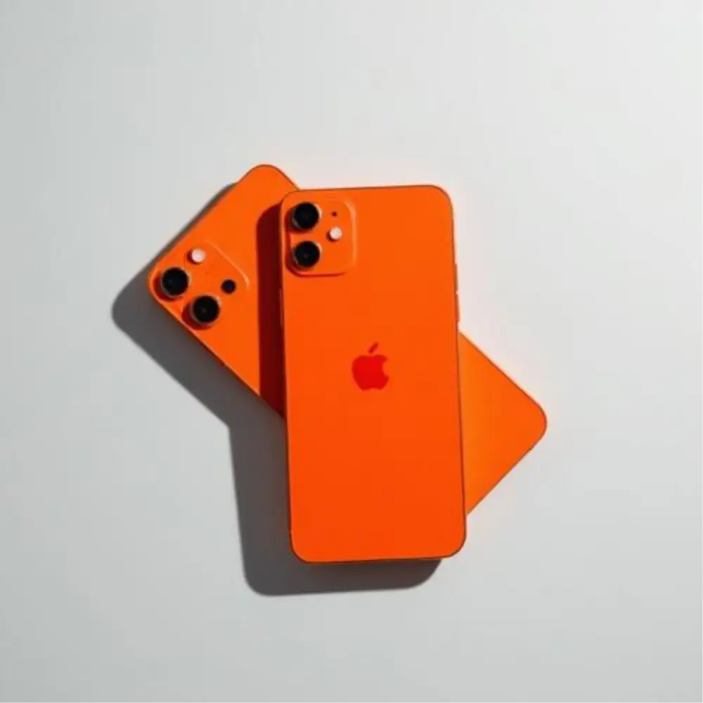Iphone orange colour A06 5G (Light Gray, 64 GB) (4 GB RAM)
